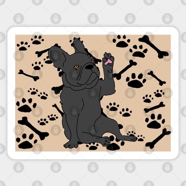 French Bulldog Sticker by Noamdelf06